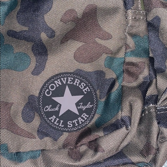 Converse Camo Green Black Go Backpack New - Picture 4 of 9